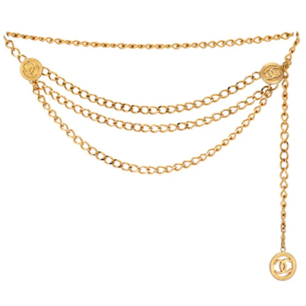 Chanel Gold Chain Belt